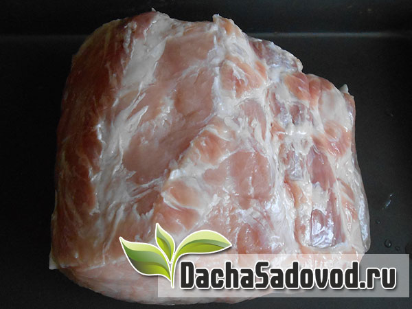 Карбонад свиной с пастой и овощами - DachaSadovod.ru