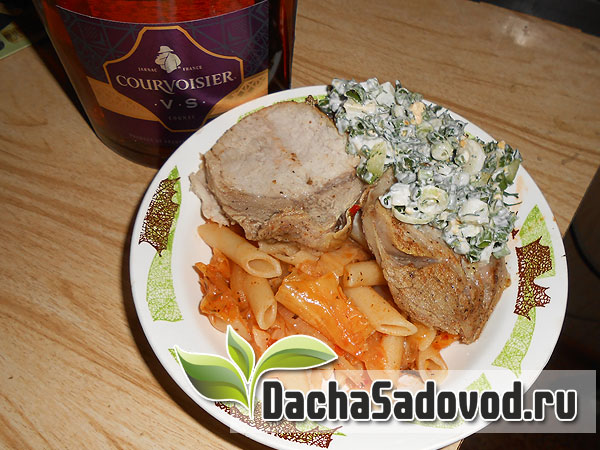 Карбонад свиной с пастой и овощами - DachaSadovod.ru